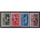 LITUANIA 1938 Yv 365A/D BOY SCOUTS SERIE COMPLETA NUEVA MINT 98 EUROS